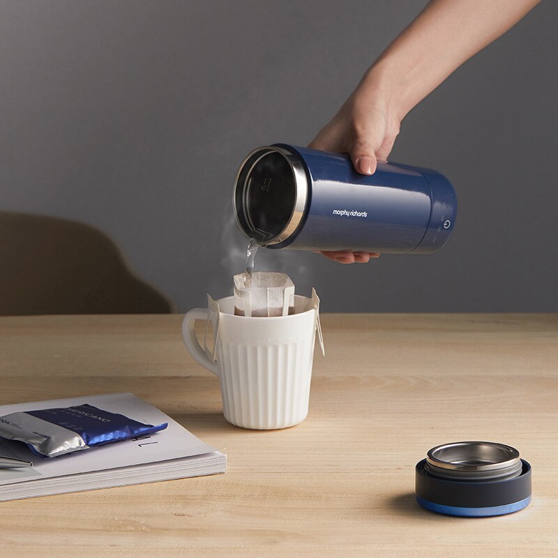 Portable Electric Tea Kettle - BPA-Free with Auto-Shutoff & Boil-Dry Protection
