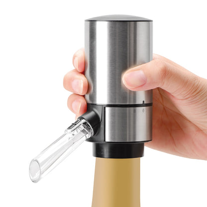 One-Touch Electric Wine Aerator and Automatic Decanter for Parties