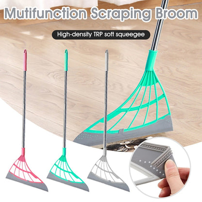 Magic Multifunctional Broom & Wiper - Silicone Mop & Scraper for Home Cleaning
