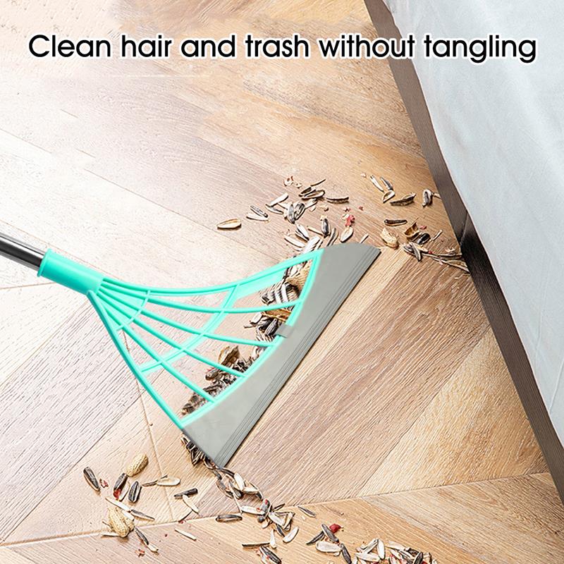 125cm Silicone Magic Broom Lengthen Silicone Scraper Hair Dust Brooms  Bathroom Floor Wiper Household Cleaning Tools