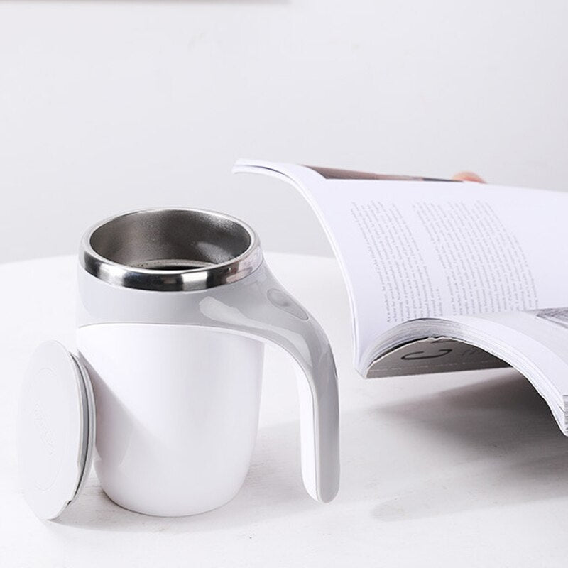 PenRux Electric Self Stirring Cup with Non Slip Bottom, Portable Automatic  Stirring Coffee Mug, Rota…See more PenRux Electric Self Stirring Cup with