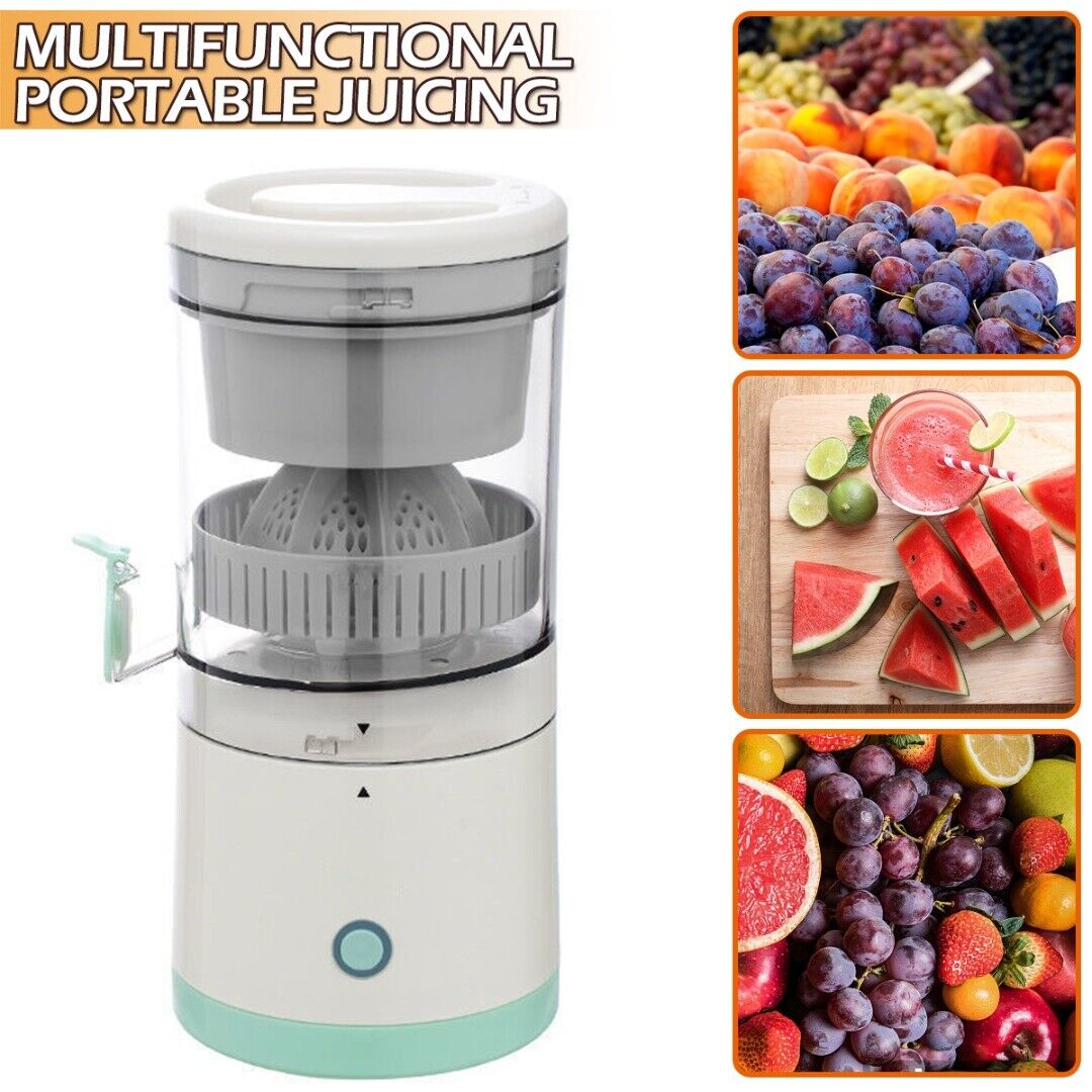 USB Rechargeable Portable Juicer - Wireless, Residue-Free, Automatic Fruit Press for Home Kitchen